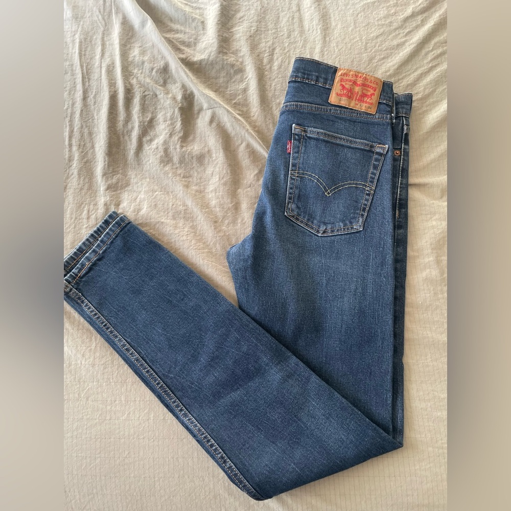Levi's Classic Blue Denim Jeans